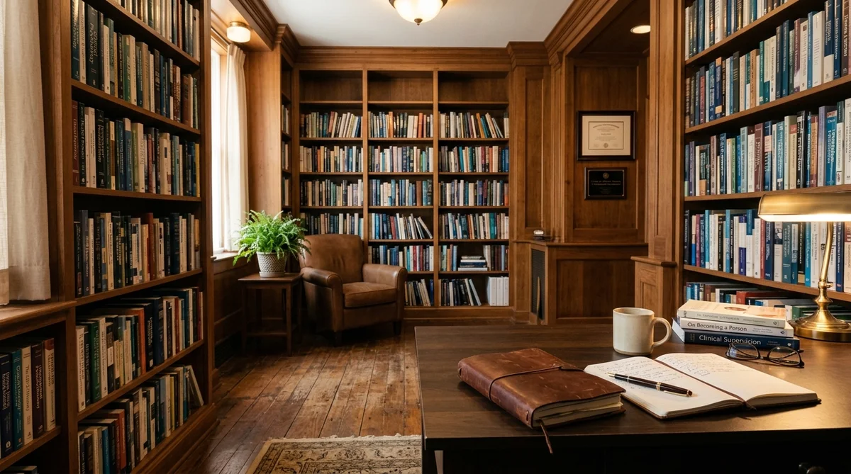 Clinical library with professional development materials — General Fellowship at Therapy Aligned